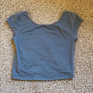 Olive Green crop top